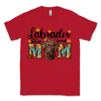 Red western labrador mom Classic Tee - RanaPortraitStore
