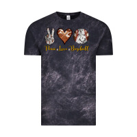 Cloud Black peace love baseball Vintage Tee - RanaPortraitStore