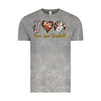 Cloud Rock peace love baseball Vintage Tee - RanaPortraitStore