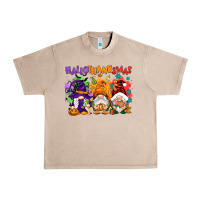 French Oak Hallothanksmas gnomes Urban Heavy Tee - NancyCooperArtShop