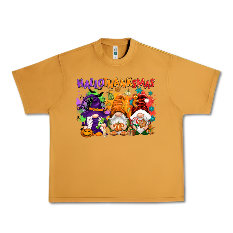 Hallothanksmas Gnomes Urban Heavy Tee by NancyCooperArtShop | Teevron