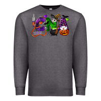 Charcoal Heather halloween cna certified nursing assistant Premium Sweatshirt - LillyAllenDesigns