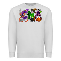 Dove Grey halloween cna certified nursing assistant Premium Sweatshirt - LillyAllenDesigns