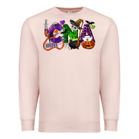 Pale Pink halloween cna certified nursing assistant Premium Sweatshirt - LillyAllenDesigns