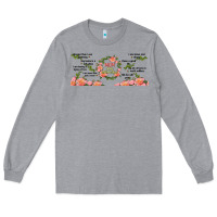 Heather Grey mom daily affirmation Long Sleeve Tee - TumblerDesignByShophia