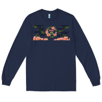 Navy mom daily affirmation Long Sleeve Tee - TumblerDesignByShophia