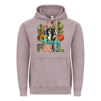 Vintage Zinc Howdy Fall Vintage Hoodie - texasbilliewilder