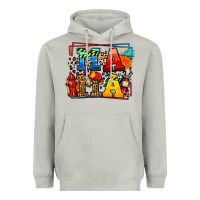 Moon Dust leopard frame firefighter mama Mother's Day Heavyweight Hoodie - LillyAllenDesigns