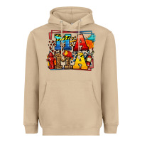 Mushroom leopard frame firefighter mama Mother's Day Heavyweight Hoodie - LillyAllenDesigns