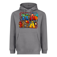 Storm leopard frame firefighter mama Mother's Day Heavyweight Hoodie - LillyAllenDesigns