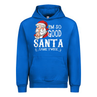 Cobalt i'm so good santa came twice christmas pajama funn Urban Hoodie - tuanDangUi