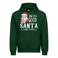 Forest Green i'm so good santa came twice christmas pajama funn Urban Hoodie - tuanDangUi