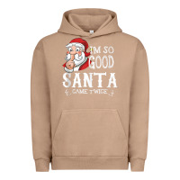 Pigment Burro i'm so good santa came twice christmas pajama funn Urban Hoodie - tuanDangUi
