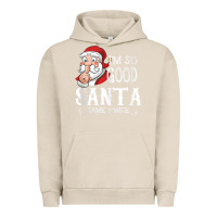 Pigment French Oak i'm so good santa came twice christmas pajama funn Urban Hoodie - tuanDangUi