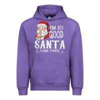 Tulip i'm so good santa came twice christmas pajama funn Urban Hoodie - tuanDangUi