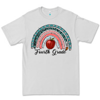 Dove Grey fourth grade rainbow Premium Tee - RanaPortraitStore