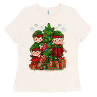 Bone Mimi Elf, Mama Elf, Child Elf Christmas Ladies Tee - BundleAndBundleShop