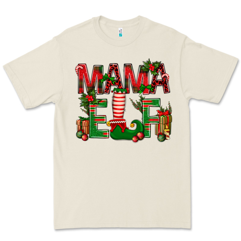 Christmas Mama Elf Premium Tee by BundleAndBundleShop | Teevron