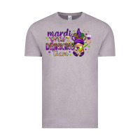 Vintage Zinc Mardi Gras Day Nurse Vintage Tee - NancyCooperArtShop