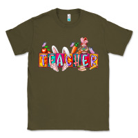Army Green teacher easrter day Classic Tee - RacoonDesign