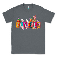 Charcoal Heather teacher easrter day Classic Tee - RacoonDesign