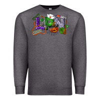 Charcoal Heather Halloween LPN Licensed Practical Nurse Premium Sweatshirt - LillyAllenDesigns