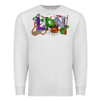 Oatmeal Heather Halloween LPN Licensed Practical Nurse Premium Sweatshirt - LillyAllenDesigns