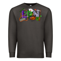 Smoke Halloween LPN Licensed Practical Nurse Premium Sweatshirt - LillyAllenDesigns