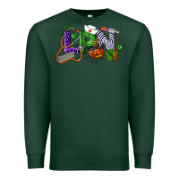 Sports Green Halloween LPN Licensed Practical Nurse Premium Sweatshirt - LillyAllenDesigns