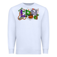 White Halloween LPN Licensed Practical Nurse Premium Sweatshirt - LillyAllenDesigns