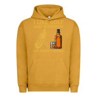 Pigment Peanut Butter I Like Bourbon and Golf and Maybe 3 People Whiskey Urban Hoodie - tuanDangUi