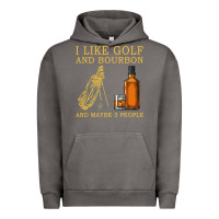 Pigment Tornado I Like Bourbon and Golf and Maybe 3 People Whiskey Urban Hoodie - tuanDangUi