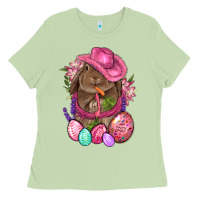 Matcha Cowboy Rabbit Easter Ladies Tee - BundleAndBundleShop