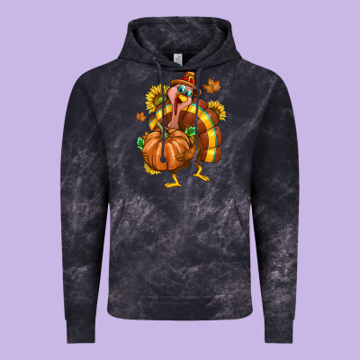 Thanksgiving Turkey Vintage Hoodie Designed By Texasbilliewilder