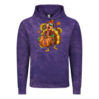 Cloud Purple Thanksgiving Turkey Vintage Hoodie - texasbilliewilder
