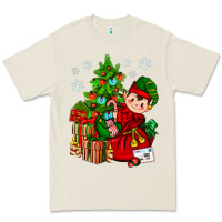 Bone Santa's Elf Christmas Premium Tee - BundleAndBundleShop