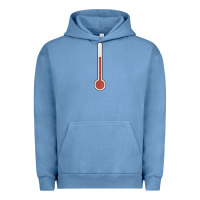 Pigment Pebble Blue thermometer halloween costume temperature gauge t Urban Hoodie - tuanDangUi