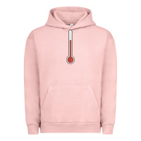 Pigment Salmon thermometer halloween costume temperature gauge t Urban Hoodie - tuanDangUi