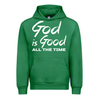 Emerald God Is Good All The Time Christian Worship Urban Hoodie - tuanDangUi