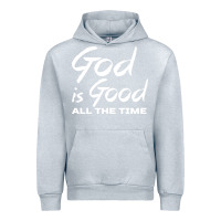 Heather Grey God Is Good All The Time Christian Worship Urban Hoodie - tuanDangUi