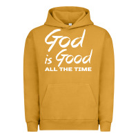 Pigment Peanut Butter God Is Good All The Time Christian Worship Urban Hoodie - tuanDangUi