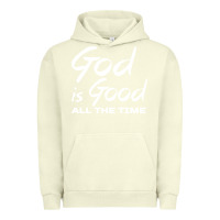 Pigment Pistachio God Is Good All The Time Christian Worship Urban Hoodie - tuanDangUi