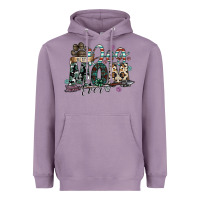 Lavender best dog mom ever Heavyweight Hoodie - SublimationCraftShop