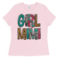Bubblegum Pink Girl Mimi Ladies Tee - BundleAndBundleShop