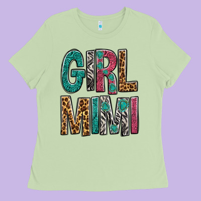 Girl Mimi Ladies Tee Designed By Bundleandbundleshop