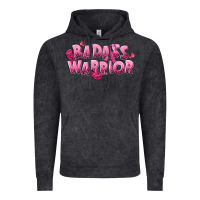 Vintage Black Badass warrior Breast Cancer Vintage Hoodie - NancyCooperArtShop