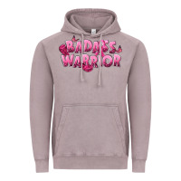 Vintage Zinc Badass warrior Breast Cancer Vintage Hoodie - NancyCooperArtShop