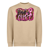 Mushroom find a cure Heavyweight Sweatshirt - FaDigitalArtStudio