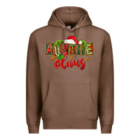 Chestnut christmas auntie claus Premium Hoodie - FaDigitalArtStudio