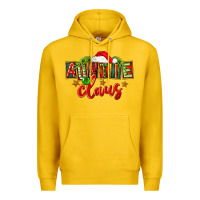 Lemon christmas auntie claus Premium Hoodie - FaDigitalArtStudio